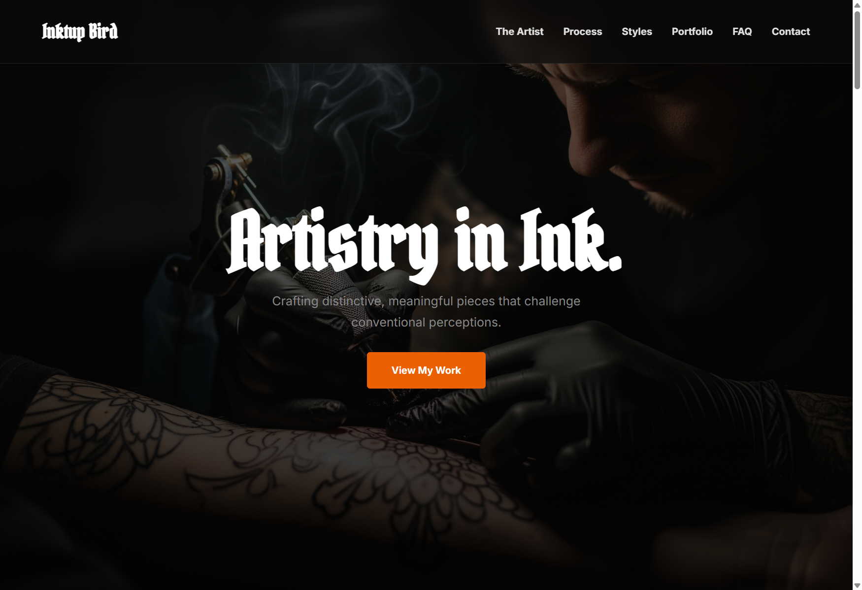 Inktupbird Website